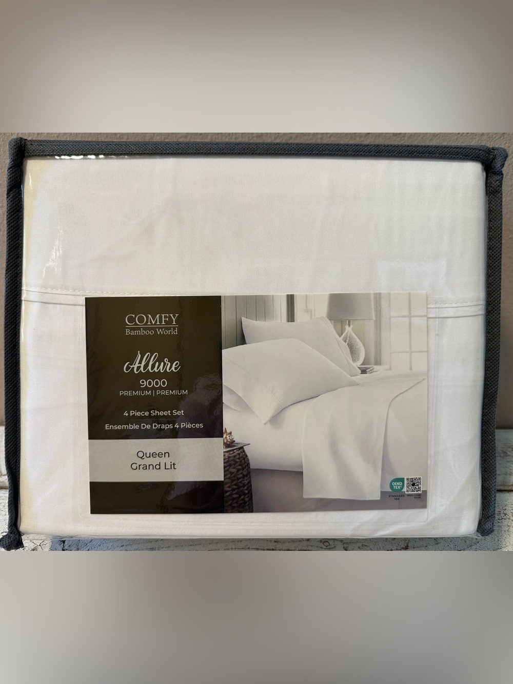 Bamboo Queen Size Sheet Set - NIP
